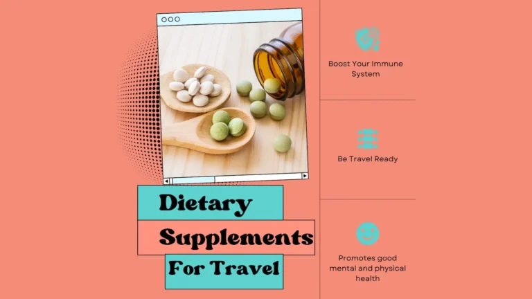 dietary supplements for travel